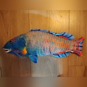 Colorful Plush Fish Toy By Real Planet